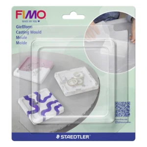 Fimo gjutform fyrkant