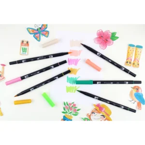 Tombow ABT Dual Brush 6P- garden (6)