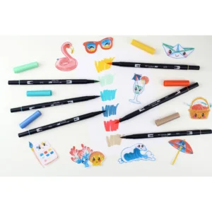 Tombow ABT Dual Brush 6P- sunny (6)