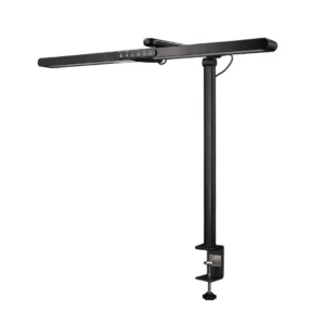 Unilux lampa strata sens clamp LED svart
