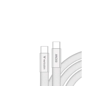 VERBATIM SoftTouch USB-C to C cable 60W 120 cm - White