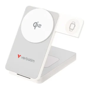 Verbatim Charge 'n' Go Qi2 Mag W PowerBank 10000 mAh White