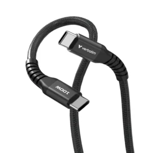 Verbatim Sync&Charge USB-C to USB-C mag cab 100W 200cm black