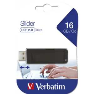 USB 2.0 Store ´N´ Go Slider 16GB, Black