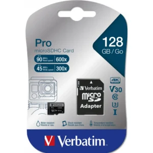 Micro SDXC Card PRO 128GB U3 with Adaptor