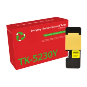 EVERYDAY Remanufactured Toner replaces Kyocera TK-5230Y