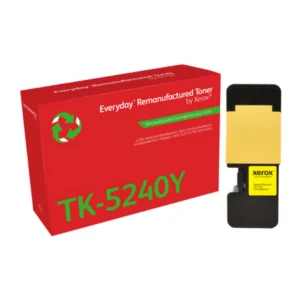 EVERYDAY Remanufactured Toner replaces Kyocera TK-5240Y