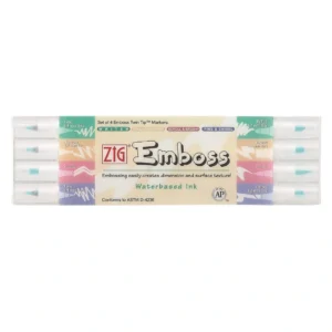 ZIG Emboss pennor (4)
